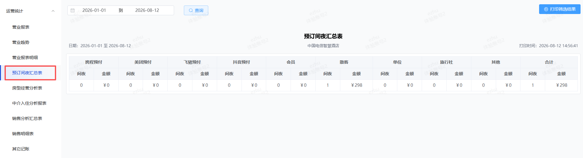 翼住PMS