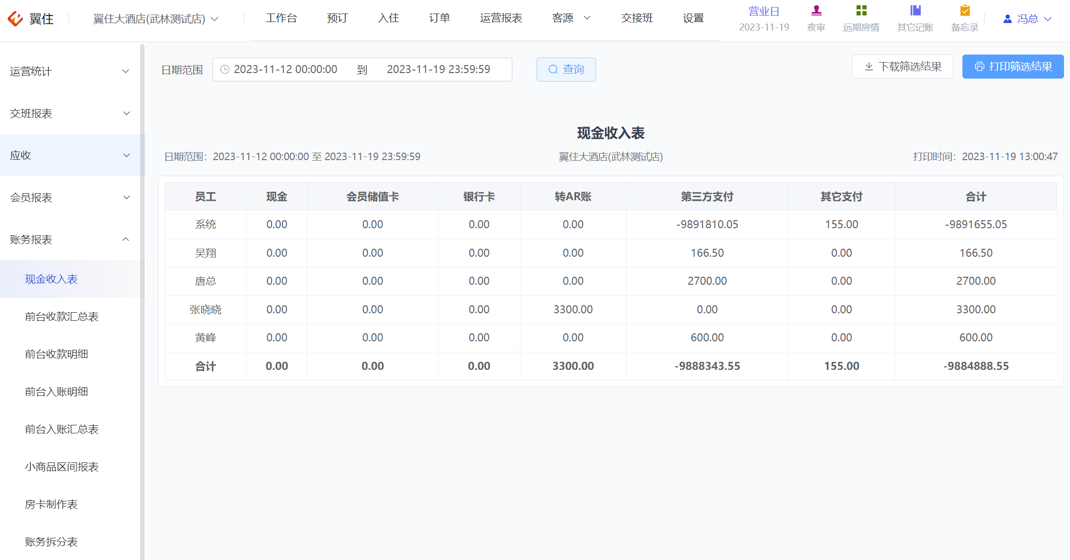 翼住PMS